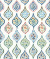 Marketplace Motif White & Multi Wallpaper thumbnail 0