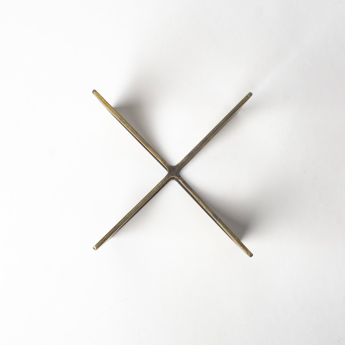 Lima I (Small) 6L x 6W Gold Geometric Decorative Object, by Mercana, 6" length x 6" width x 6" height View 7