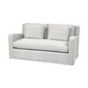 Denly I 69 X 38.25 X 34.5 Frost Gray Slipcover Two Seater Sofa, Sofas & Sectional by Mercana, 69" length x 38.25" width x 34.5" height thumbnail 1