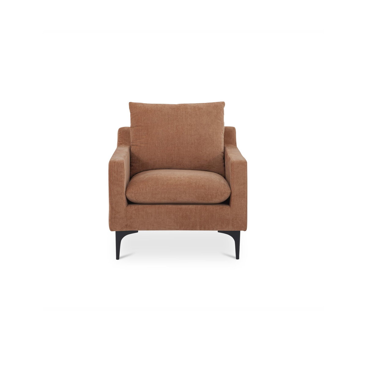 Paris Armchair Heritage Pink, Accent Chair by Moe's Home, 30.25" width x 32.5" height x 34.75" depth View 1