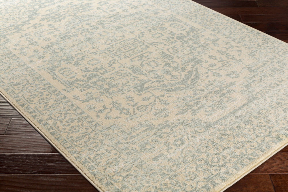 Serene Machine Woven Rug, by Surya, 1'5.72" length x 1'5.72" width