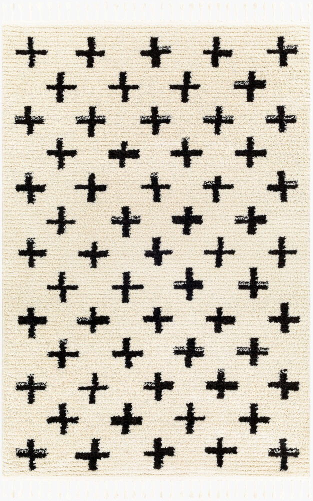 Casablanca Shag Machine Woven Rug, by Surya, 11'11.7" length x 9'2.24" width