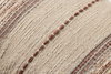 Loloi Ivory Pillow, Decorative Pillow, 12" length x 27" width thumbnail 3