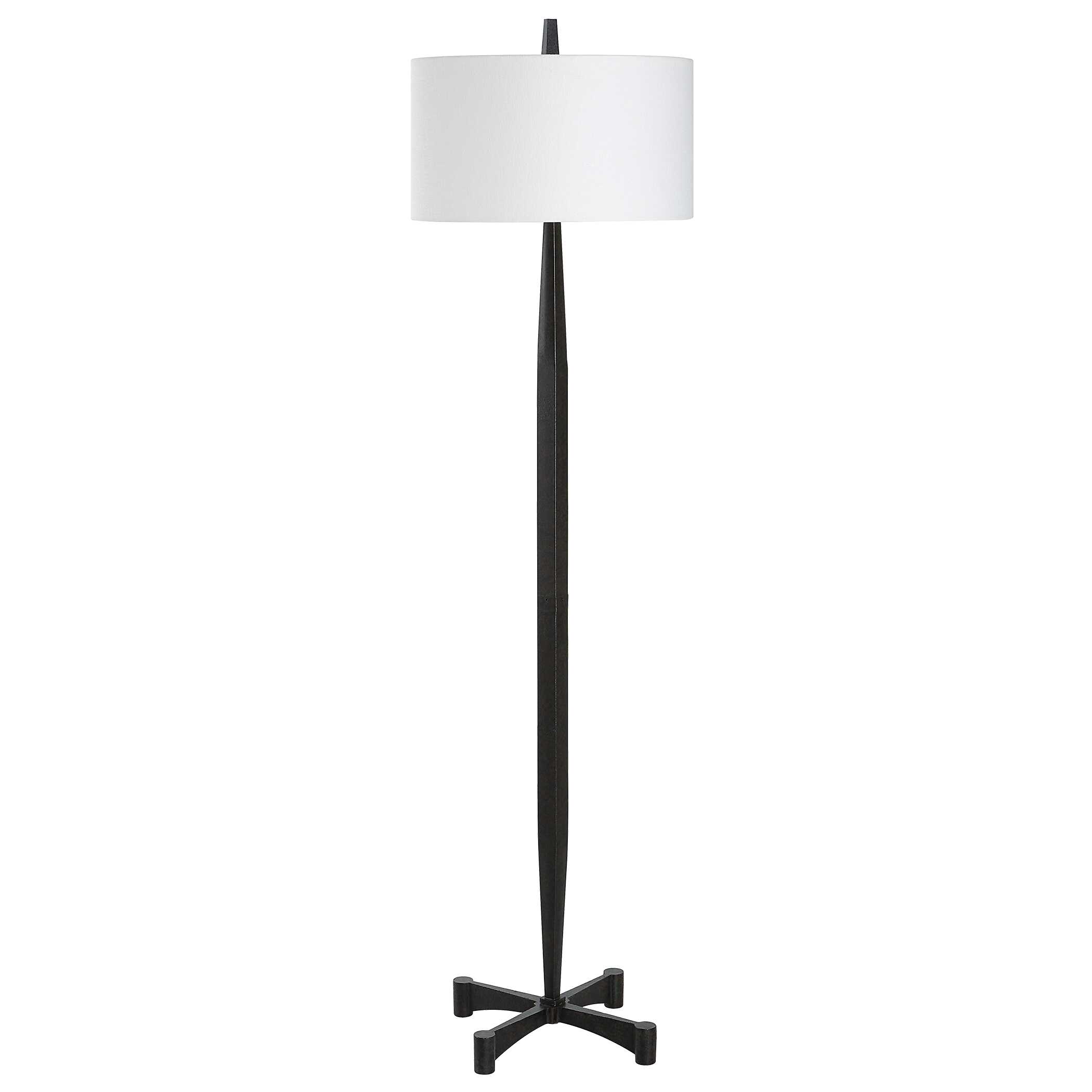 Counteract Rust Metal Floor Lamp, by Uttermost, 18" width x 67.5" height x 18" depth View 5