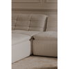 Lino Ottoman Textured Oat, by Moe's Home, 42.5" width x 17.7" height x 43.3" depth thumbnail 6