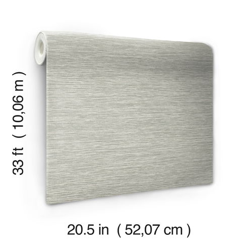 Challis Woven Grey Wallpaper