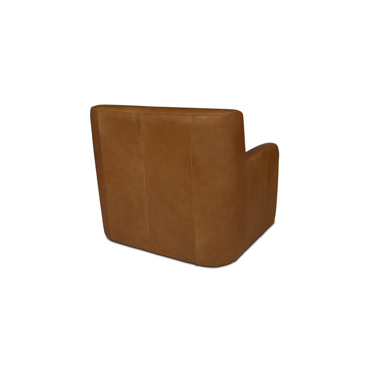 Sullivan Swivel Chair Tan, Accent Chair by Moe's Home, 34.65" width x 33" height x 34.65" depth View 3