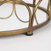 Lenore Round Metal/Mirror Tray Gold (Set of 2) thumbnail 5