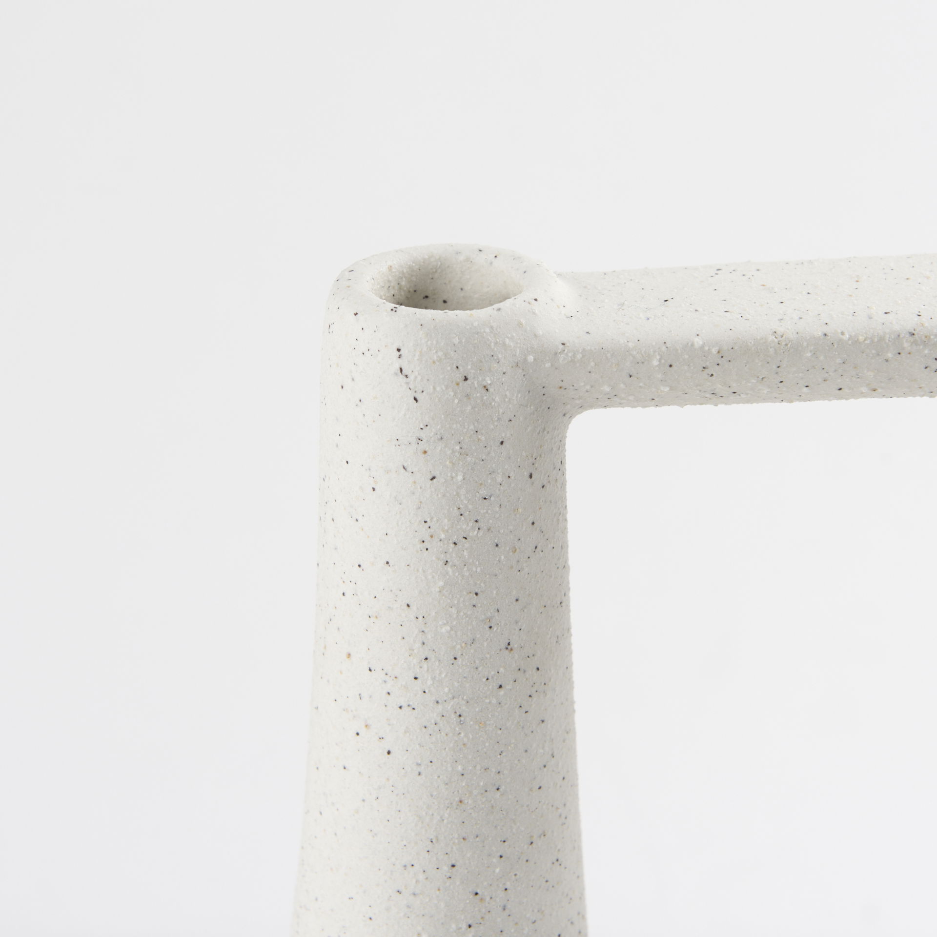 Burton 13.1H Large White and Black Ceramic Jug Vase, Decorative Jar by Mercana, 7.87" length x 7.87" width x 11.61" height View 7