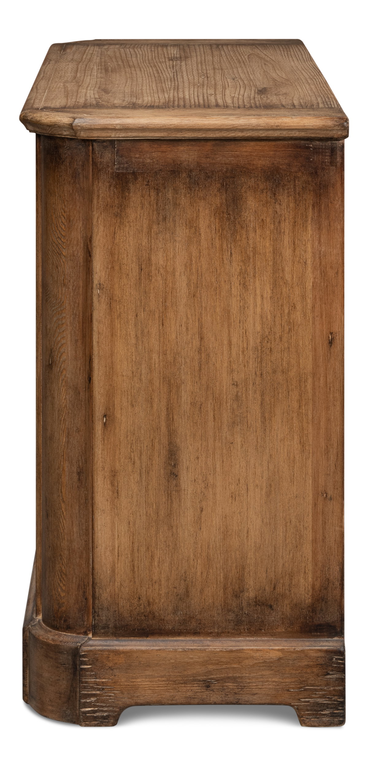 Stephano Two Door Sideboard  Brown, by Sarreid, 1'8" length x 3'11" width x 3' height View 4