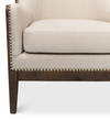 Nolan Chair, by Sarreid, 2'9" length x 2'7" width x 3'9" height thumbnail 4