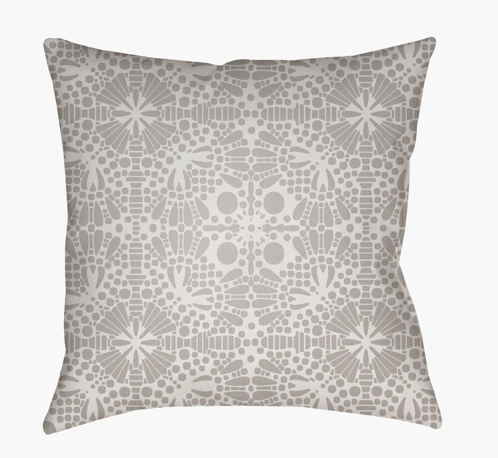 Laser Cut Accent Pillow, Decorative Pillow by Surya, 18" length x 18" width