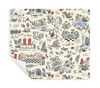 Wonderland Pastel Peel & Stick Wallpaper thumbnail 4