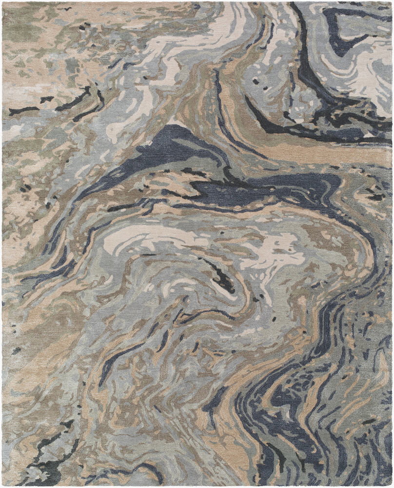 Kavita Handmade Rug, by Surya, 3' length x 2' width