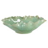 Lila Green Glass Bowl, Decorative Tray by Uttermost, 17.25" width x 5.5" height x 12.5" depth thumbnail 4