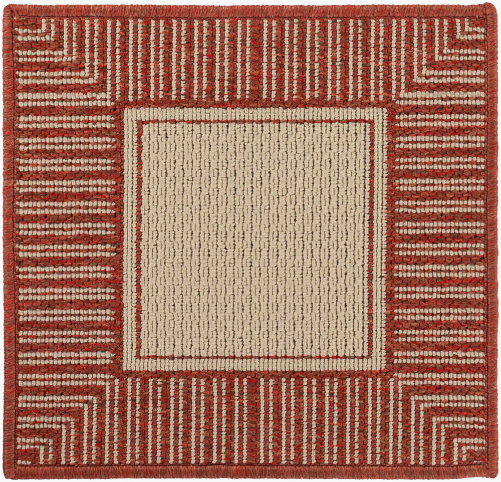 Alfresco Machine Woven Rug, by Surya, 1'5.72" length x 1'5.72" width