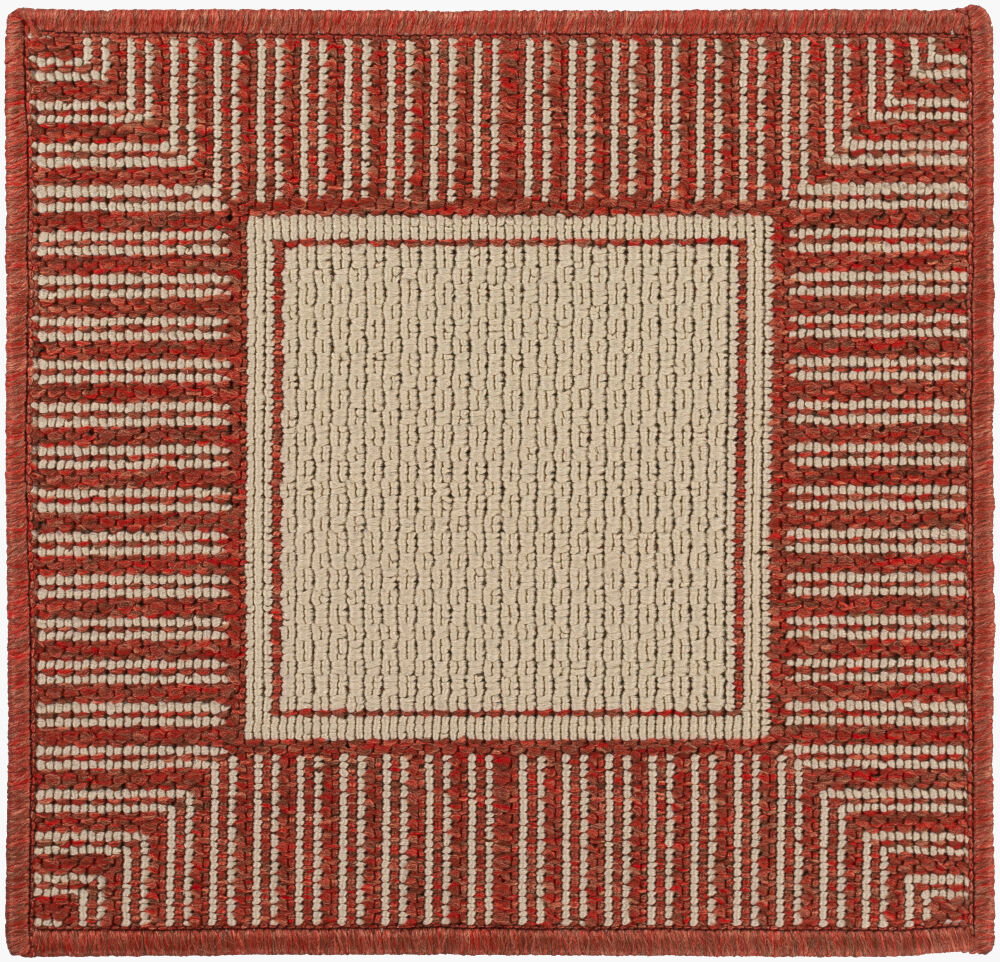 Alfresco Machine Woven Rug, by Surya, 1'5.72" length x 1'5.72" width