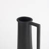 Aubrey Small 14.0H Black Iron Flower Vase, Decorative Jar by Mercana, 5.5" length x 5.5" width x 14" height thumbnail 8