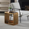 Derwent Antique Brass Side Table, Side & End Table by Uttermost, 20" width x 19" height x 12" depth thumbnail 2