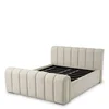 Bed Frame Kayden Albury Beige, by Eichholtz USA, 89.37" width x 52.36" height x 103.15" depth thumbnail 5