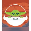 Star Wars The Child Tapestry, by York Wall, 5' length x 4'4" width x 0.04" depth thumbnail
