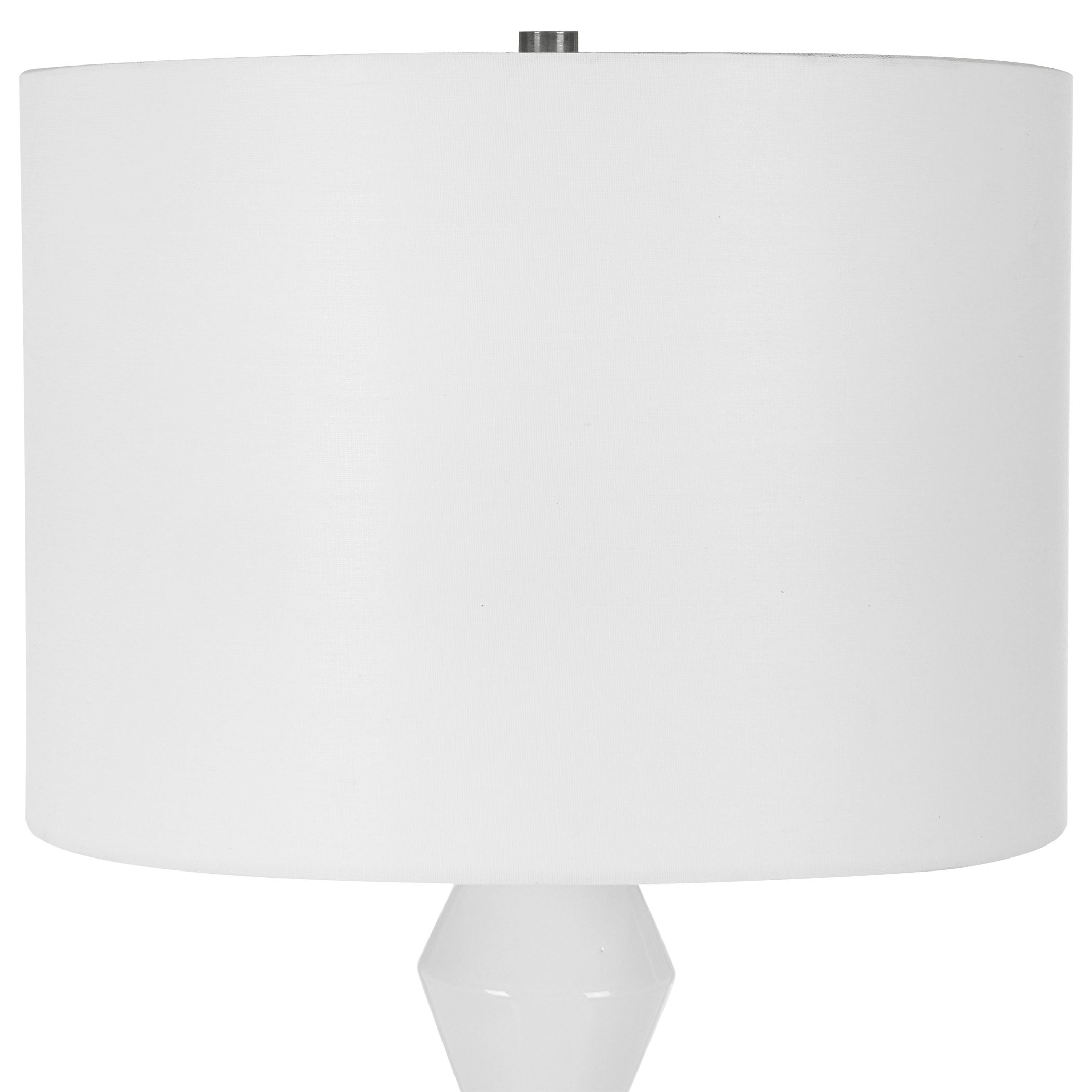 Architect White Table Lamp large image 