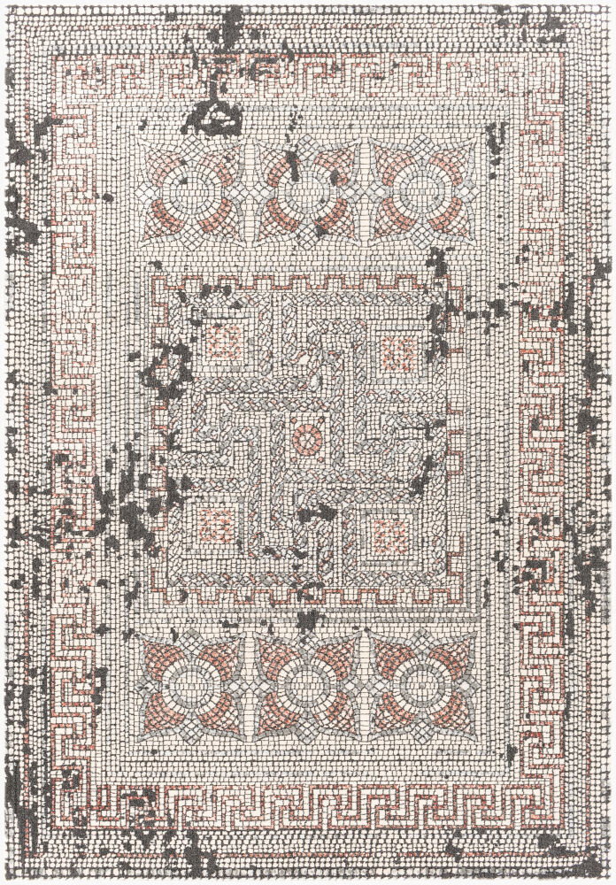 Venezia Machine Woven Rug, by Surya, 7'2.61" length x 5'2.99" width