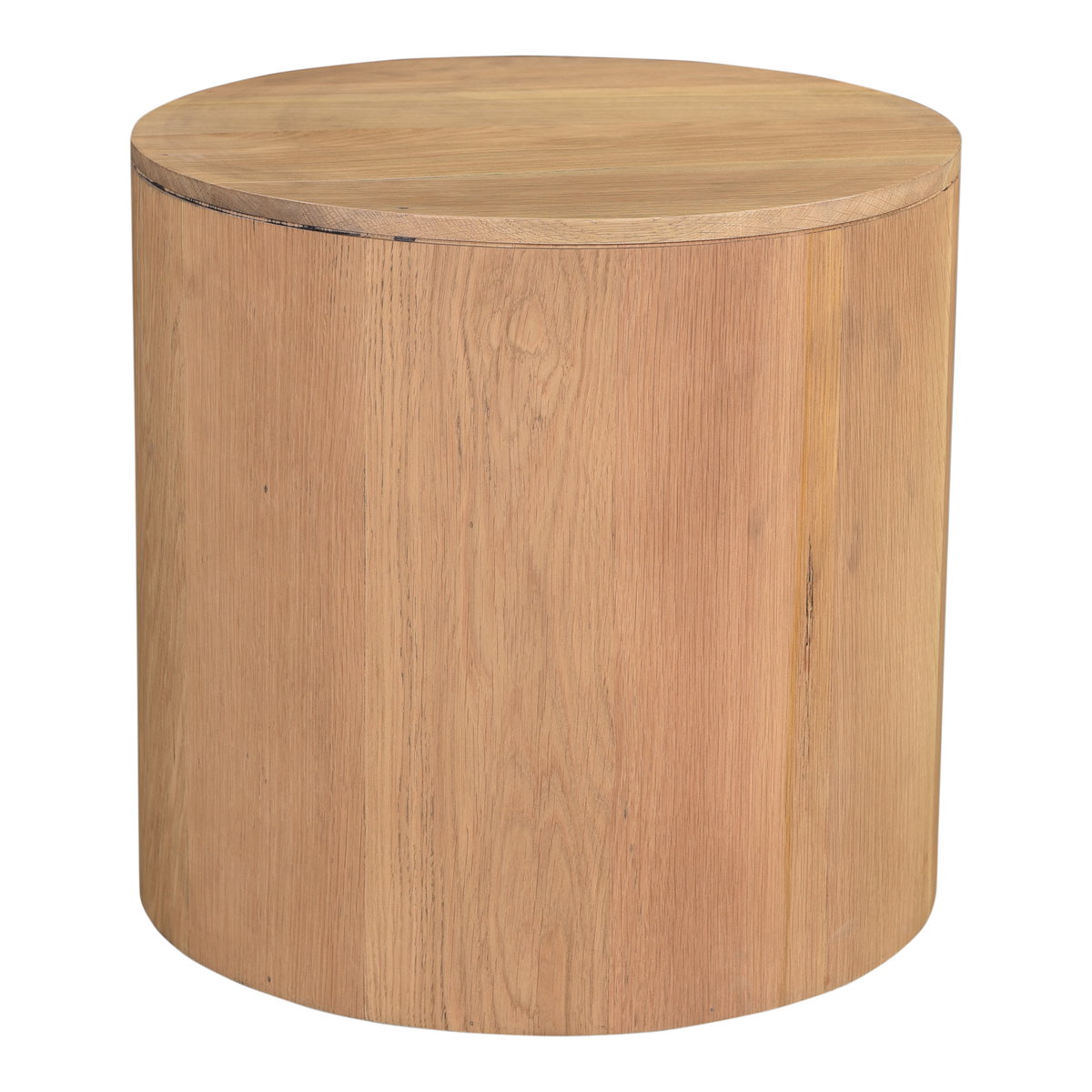 Theo One Drawer Nightstand Natural, by Moe's Home, 19" width x 19" height x 19" depth View 4