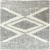 Deluxe Shag Machine Woven Rug, by Surya, 7'10.49" length x 7'10.49" width thumbnail