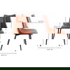 Alibi Dining Chair Brown - Set Of Two thumbnail 9