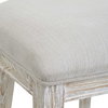 Idris White Counter Stool, Counter & Bar Stool by Uttermost, 20" width x 38" height x 22.5" depth thumbnail 9