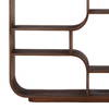 Gaetan Bookcase Brown, Shelving & Bookcase by Dovetail, 66.85" width x 78.5" height x 15.75" depth thumbnail 6