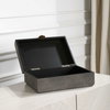 Lalique Art Deco Box, Boxe by Uttermost, 12.5" width x 4.5" height x 9" depth thumbnail 3