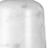 Eloise White Marble Table Lamp, by Uttermost, 10" width x 20" height x 10" depth thumbnail 6