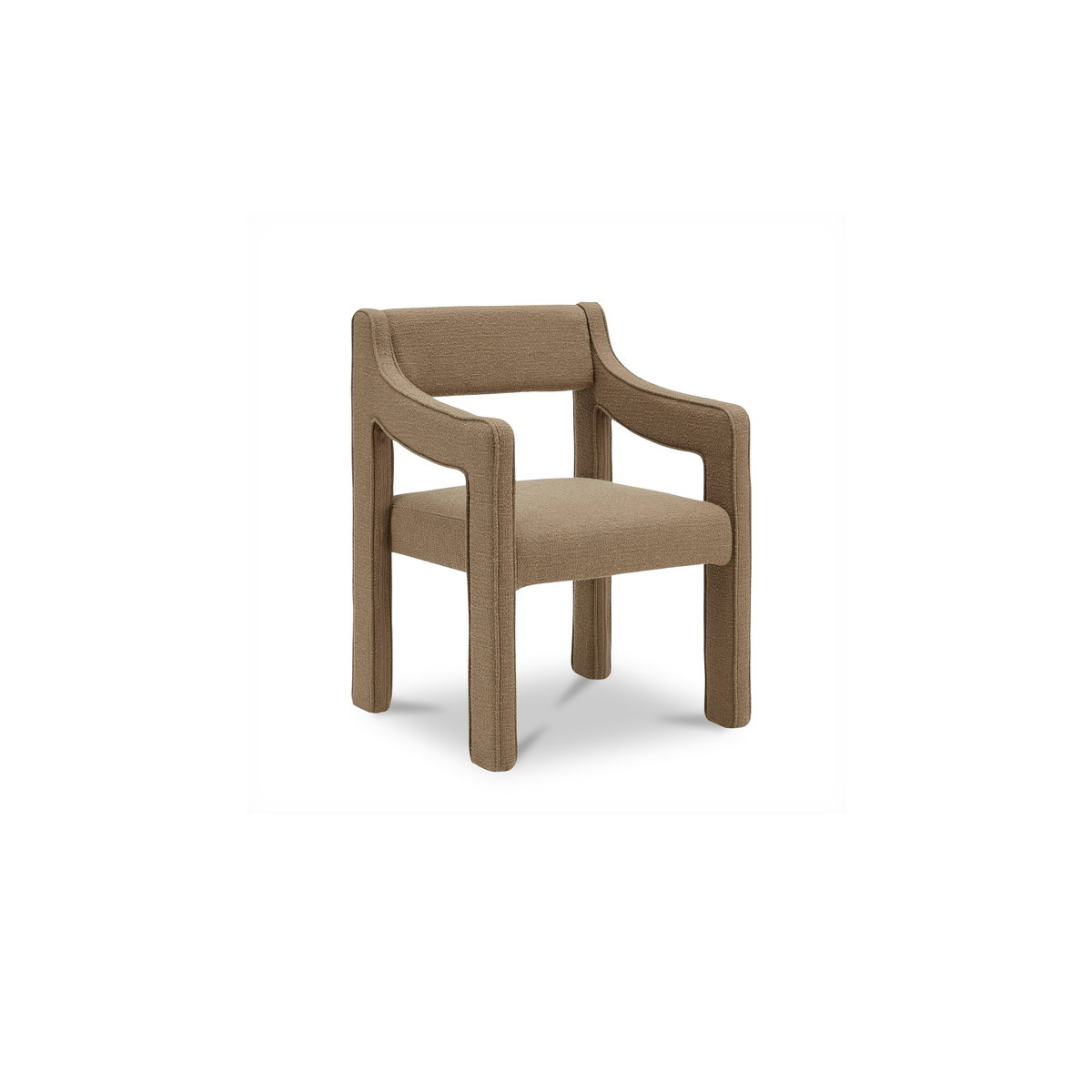 Elise Dining Chair Ochre, by Moe's Home, 22.8" width x 31.9" height x 22.2" depth View 2
