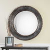 Tanaina Silver Round Mirror, by Uttermost, 46" width x 46" height x 2.25" depth thumbnail 2