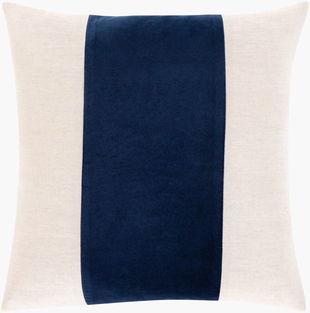 Moza Accent Pillow Down, Decorative Pillow by Surya, 22" length x 22" width