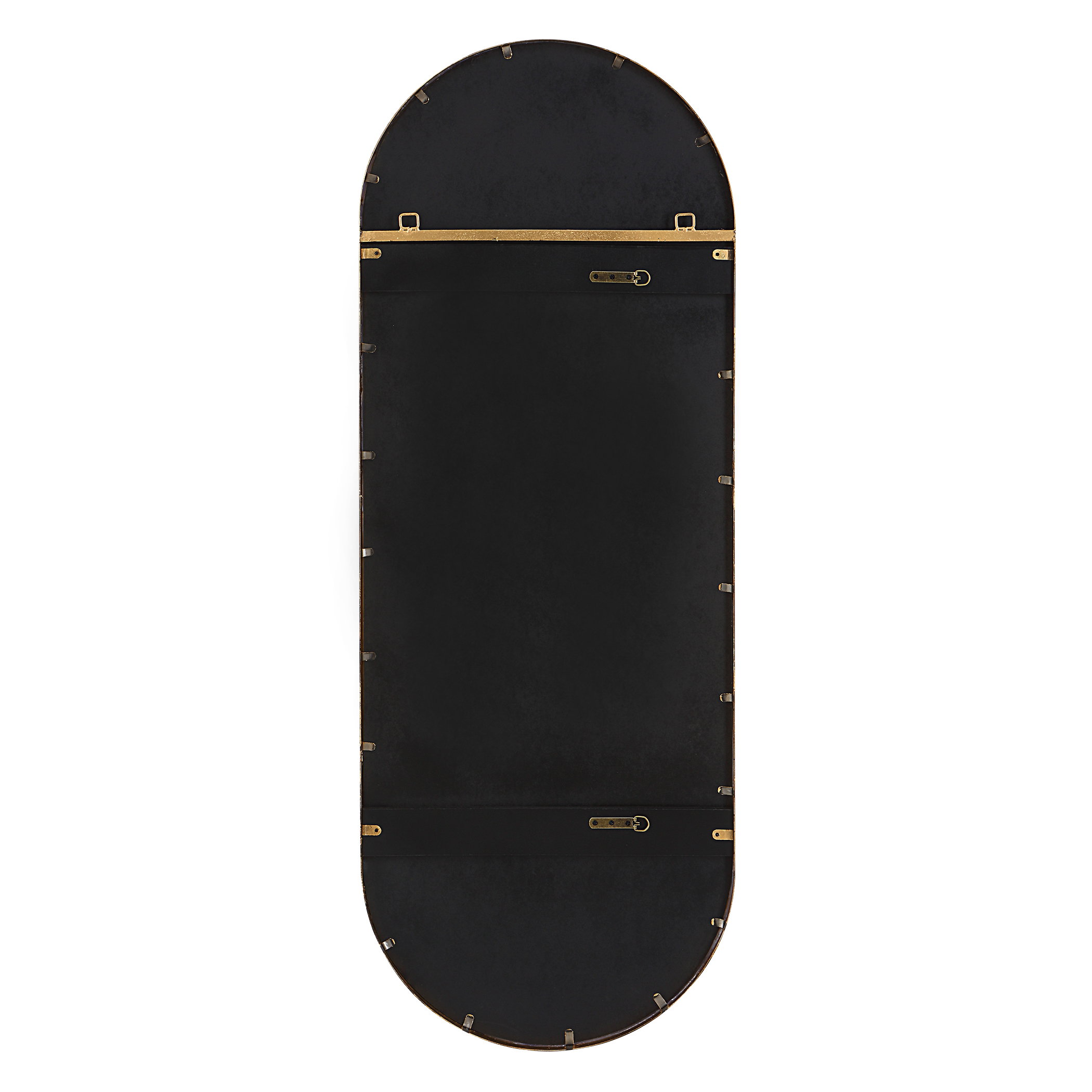 Varina Tall Gold Mirror, by Uttermost, 22" width x 60" height x 1.5" depth View 6