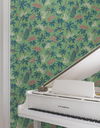 Peacock Estate Green Wallpaper thumbnail 2