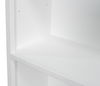 Open Shelf Bookcase, Cortina White, Shelving & Bookcase by Sarreid, 35" length x 16" width x 78" height thumbnail 11