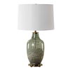 Chianti Olive Glass Table Lamp, by Uttermost, 16" width x 27.5" height x 16" depth thumbnail 5