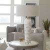 Lenta White Table Lamp thumbnail 1