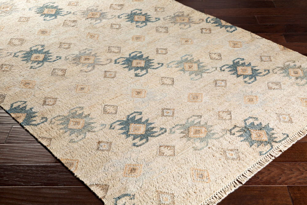 Lenora Handmade Rug, by Surya, 1'6" length x 1'6" width