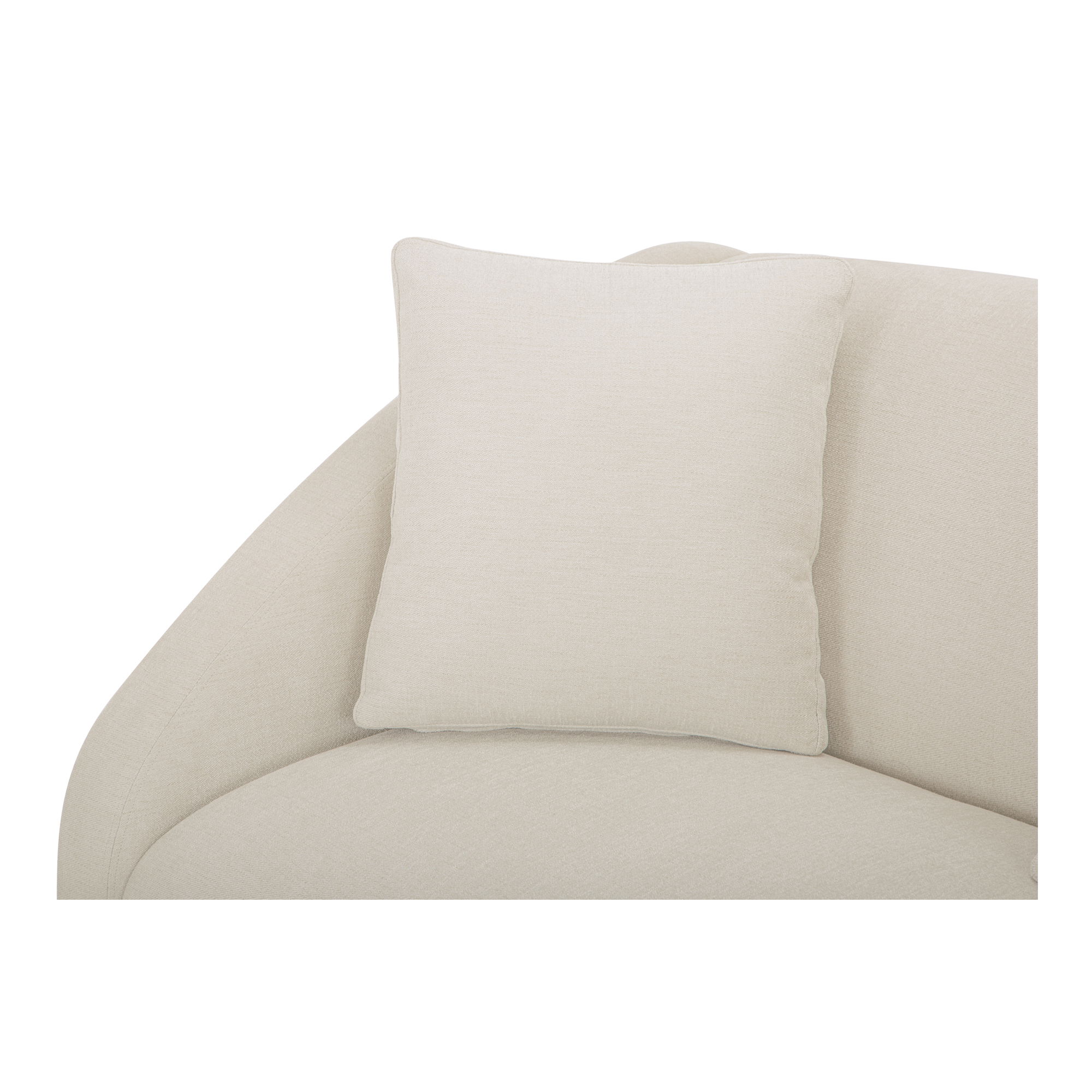 Fraser Left Arm Facing Sofa Off White large image 