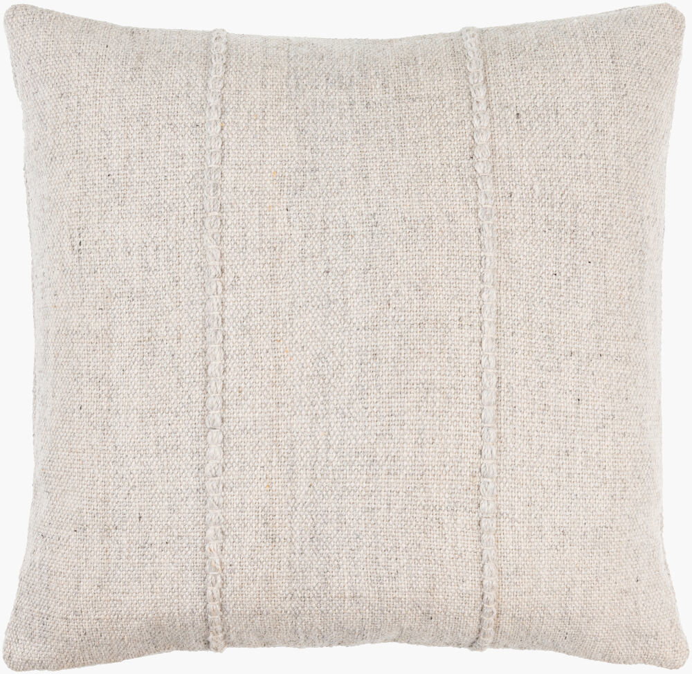 Mudcloth Accent Pillow, Decorative Pillow by Surya, 18" length x 18" width