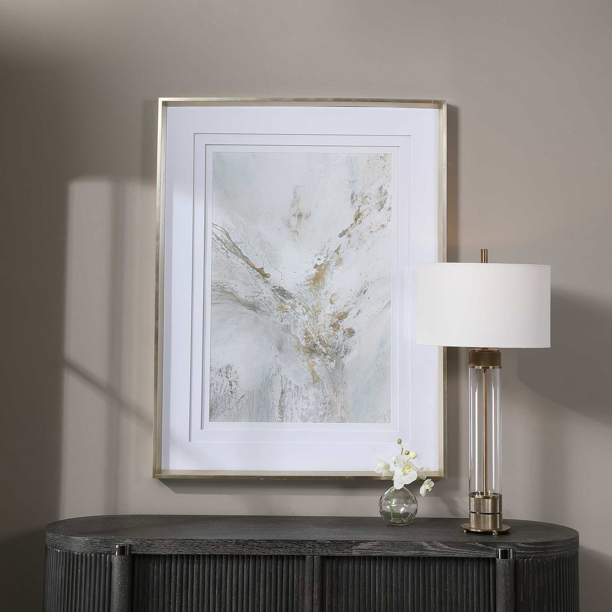 Ethos Framed Abstract Print, Art by Uttermost, 37.5" width x 49.5" height x 2.5" depth View 4
