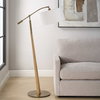 Kennett Wooden Floor Lamp, by Uttermost, 2'9.75" width x 5'2" height x 1'6" depth thumbnail 4