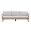 Boe Outdoor Sofa Light Grey, Sofas & Sectional by Dovetail, 82.5" width x 32" height x 31.5" depth thumbnail 2