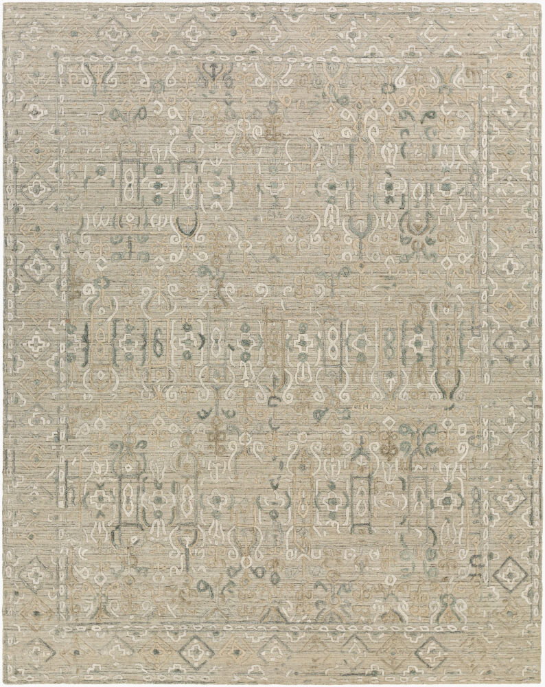 Makalu Handmade Rug, by Surya, 1'6" length x 1'6" width