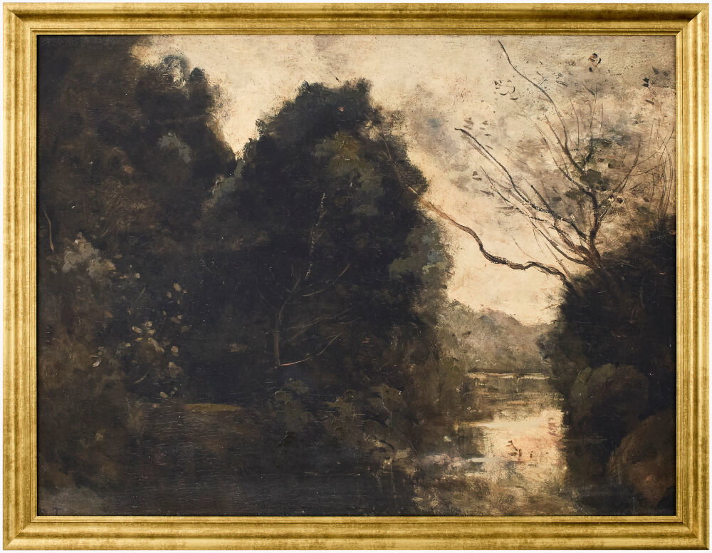 Eldorado Framed Art, Painting by Surya, 27" width x 35" height